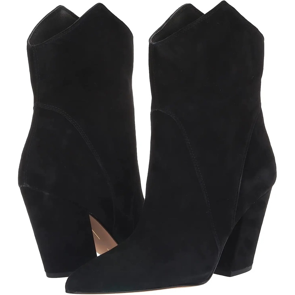 NWT Dolce Vita Nestly Bootie Black Suede